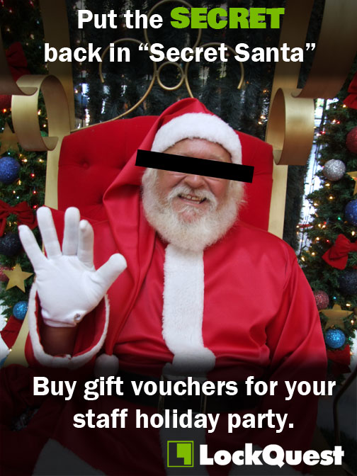 LockQuest gift vouchers secret santa