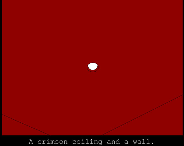 Crimson Room - ceiling