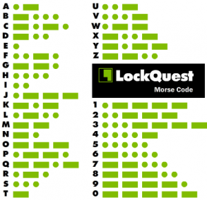 Morse code dot dash translate cryptography LockQuest Puzzled Pint