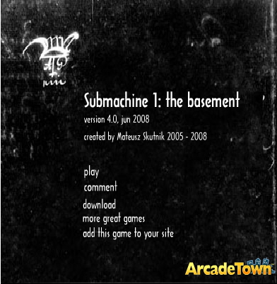 Submachine 1 title screen