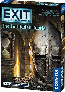 LockQuest Exit: The Game - The Forbidden Castle escape the room board game in a box cover image