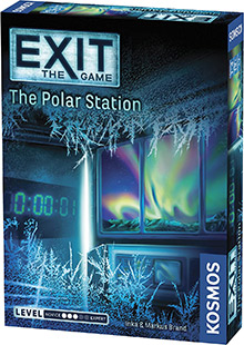 Exit: The Game - The Polar Station escape the room board game in a box cover image