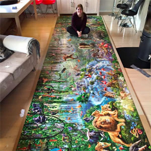 Woman Completes 30000 Piece Jigsaw Puzzle and Lives to Tell About It