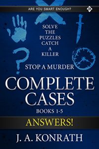 Stop a Murder - ANSWER BOOK (Sole the Puzzles, Catch a Killer)