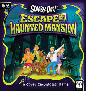 LockQuest Scooby-Doo: Escape from the Haunted Mansion escape the room board game in a box cover image