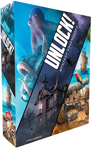 LockQuest Unlock! Mystery Adventures bundle escape the room board game in a box cover image